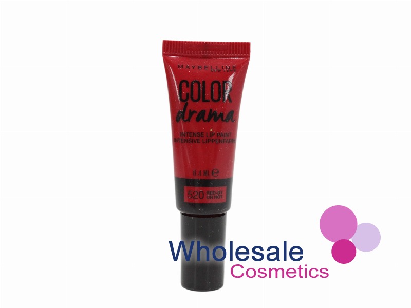 12 x Maybelline Color Drama Intense Lip Paint - 520 RED-DY OR NOT
